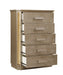 Galaxy Home Medusa Chest in Gold - Vida Furniture (Laredo,TX)