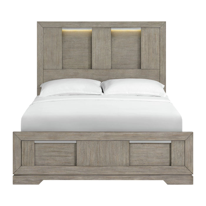 Kelis Panel Bed with LED