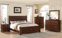 Elements International Dawson Creek 8 Drawers Dresser in Chestnut - Vida Furniture (Laredo,TX)