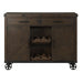 Elements International Colorado Server in Charcoal - Vida Furniture (Laredo,TX)