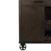 Elements International Colorado Server in Charcoal - Vida Furniture (Laredo,TX)