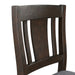 Elements International Cash Counter Height Chair (Set of 2) in Rustic Distressed Espresso - Vida Furniture (Laredo,TX)