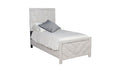 Galaxy Home Denver Twin Bed in Rustik Oak - Vida Furniture (Laredo,TX)