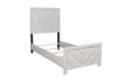 Galaxy Home Denver Twin Bed in Rustik Oak - Vida Furniture (Laredo,TX)