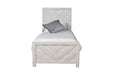 Galaxy Home Denver Twin Bed in Rustik Oak - Vida Furniture (Laredo,TX)
