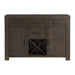 Elements International Grady Server in Brown - Vida Furniture (Laredo,TX)