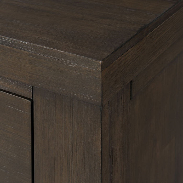 Elements International Grady Server in Brown - Vida Furniture (Laredo,TX)
