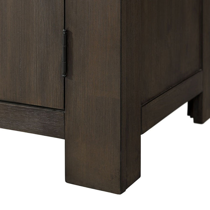 Elements International Grady Server in Brown - Vida Furniture (Laredo,TX)