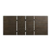 Elements International Grady Rectangular Dining Table in BrownC - Vida Furniture (Laredo,TX)