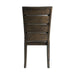 Elements International Grady Side Chair (Set of 2) in Brown - Vida Furniture (Laredo,TX)