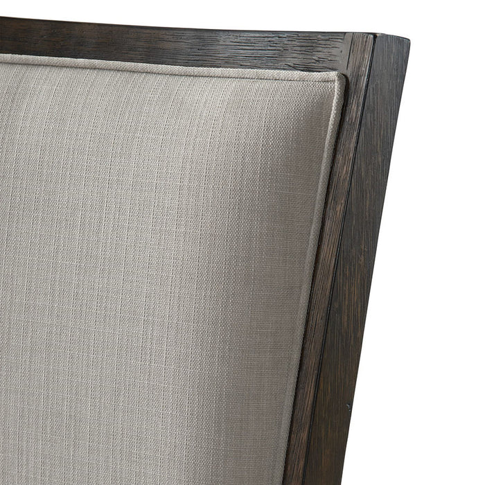 Elements International Grady Side Chair (Set of 2) in Brown - Vida Furniture (Laredo,TX)