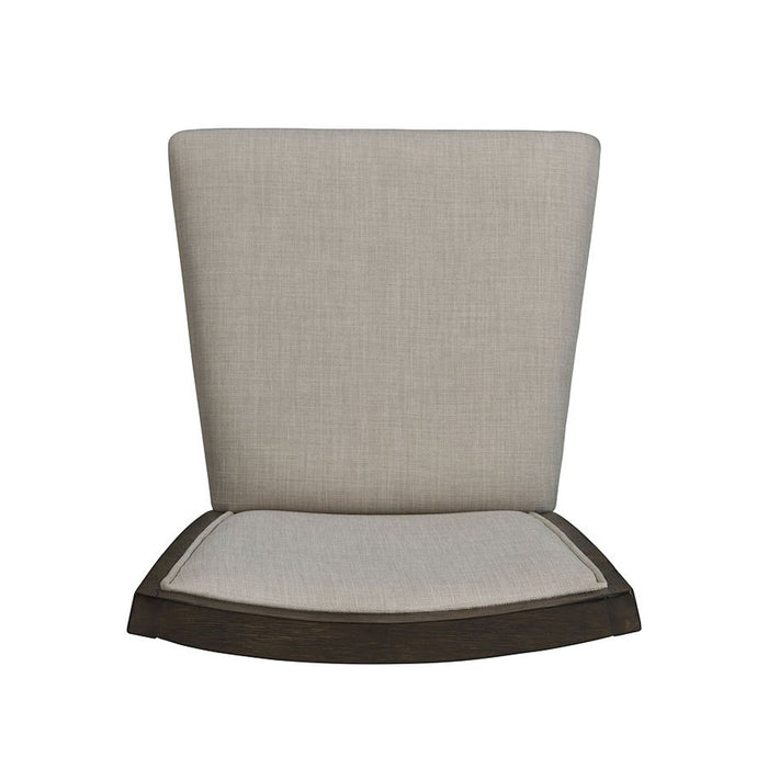 Elements International Grady Side Chair (Set of 2) in Brown - Vida Furniture (Laredo,TX)