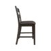 Elements International Mango Counter Height Bench in Dark Brown - Vida Furniture (Laredo,TX)