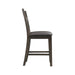 Elements International Mango Counter Height Side Chair (Set of 2) in Dark Brown - Vida Furniture (Laredo,TX)