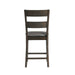 Elements International Mango Counter Height Side Chair (Set of 2) in Dark Brown - Vida Furniture (Laredo,TX)