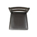 Elements International Mango Counter Height Side Chair (Set of 2) in Dark Brown - Vida Furniture (Laredo,TX)