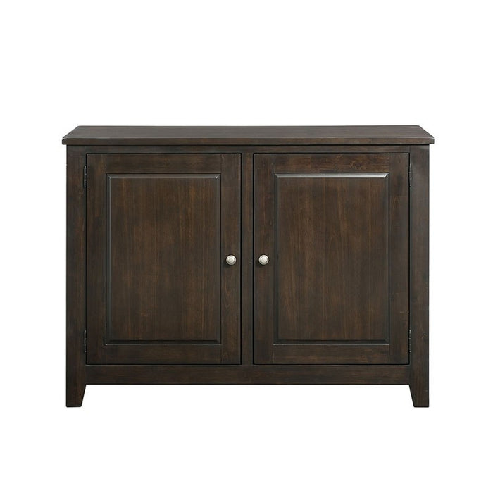 Elements International Mango Server in Dark Brown - Vida Furniture (Laredo,TX)
