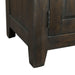 Elements International Mango Server in Dark Brown - Vida Furniture (Laredo,TX)