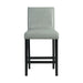 Elements International Meridian Counter Height Chair (Set of 2) in Grey - Vida Furniture (Laredo,TX)