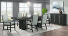 Elements International Donovan Dining Table - Vida Furniture (Laredo,TX)