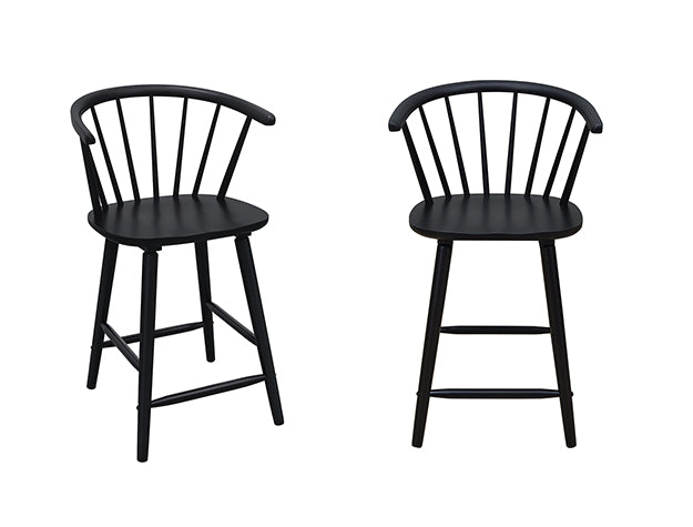 Janna Counter Height Stool-Black