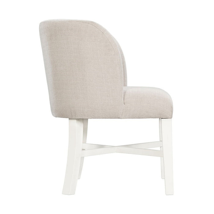 Elements International Park Creek Parson Side Chair (Set of 2) in Two-Tone - Vida Furniture (Laredo,TX)