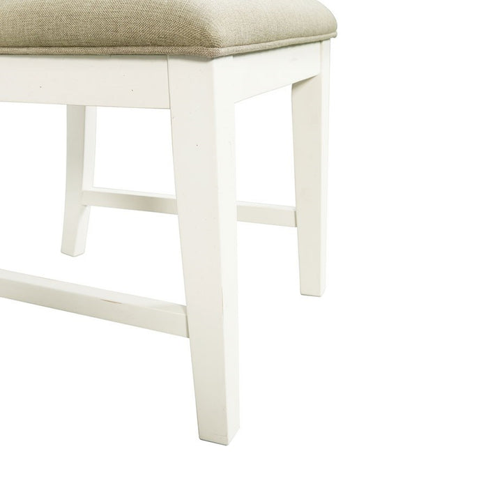 Elements International Park Creek Slat Back Side Chair (Set of 2) in Two-Tone - Vida Furniture (Laredo,TX)