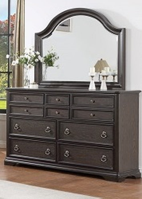 Crown Mark Furniture Duke Dresser in Dark Brown - Vida Furniture (Laredo,TX)