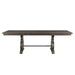 Elements International Stone Counter Height Dining Table in Dark AshC - Vida Furniture (Laredo,TX)