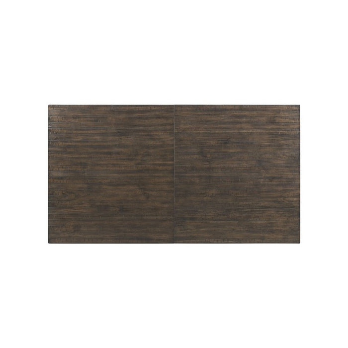 Elements International Stone Counter Height Dining Table in Dark AshC - Vida Furniture (Laredo,TX)