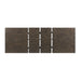 Elements International Stone Counter Height Dining Table in Dark AshC - Vida Furniture (Laredo,TX)