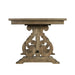Elements International Stone Dining Table in Grey - Vida Furniture (Laredo,TX)