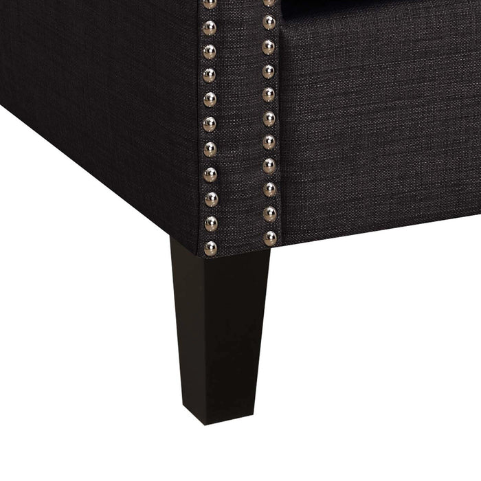 Erica 497 Chair W/Chrome Nails Heirloom Charcoal (ISTA 3)