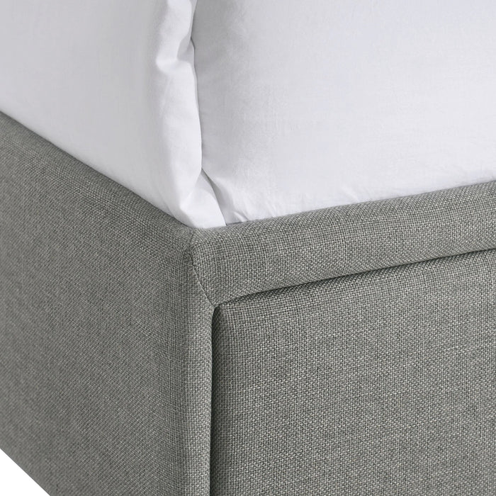 Hacienda Queen Storage Bed W/Tacoma Grey CM 003 (3A Packing)