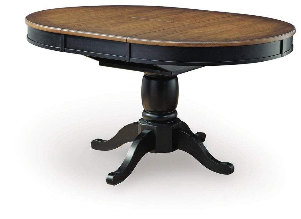 Clorazi Dining Butterfly Extension Table - Vida Furniture (Laredo,TX)