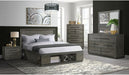 Elements International Elation 7 Drawer Gentlemens Chest in Gray - Vida Furniture (Laredo,TX)
