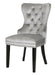 Galaxy Home Erica Wood Legs Dining Chair (Set of 2) in Light Grey - Vida Furniture (Laredo,TX)