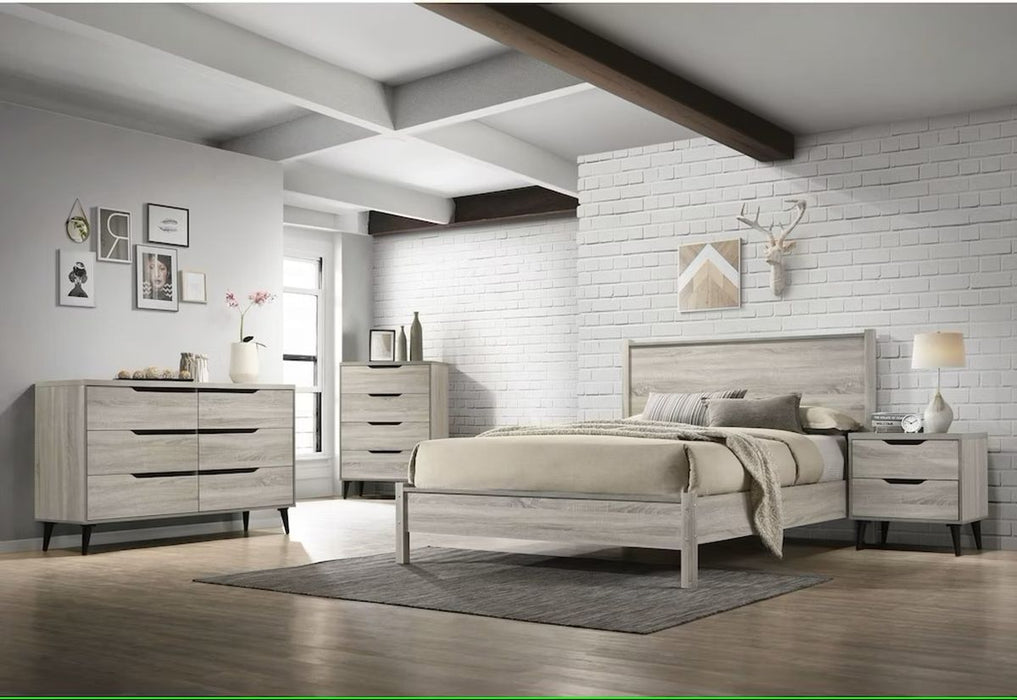 Elements International Ernesto Dresser in Grey - Vida Furniture (Laredo,TX)