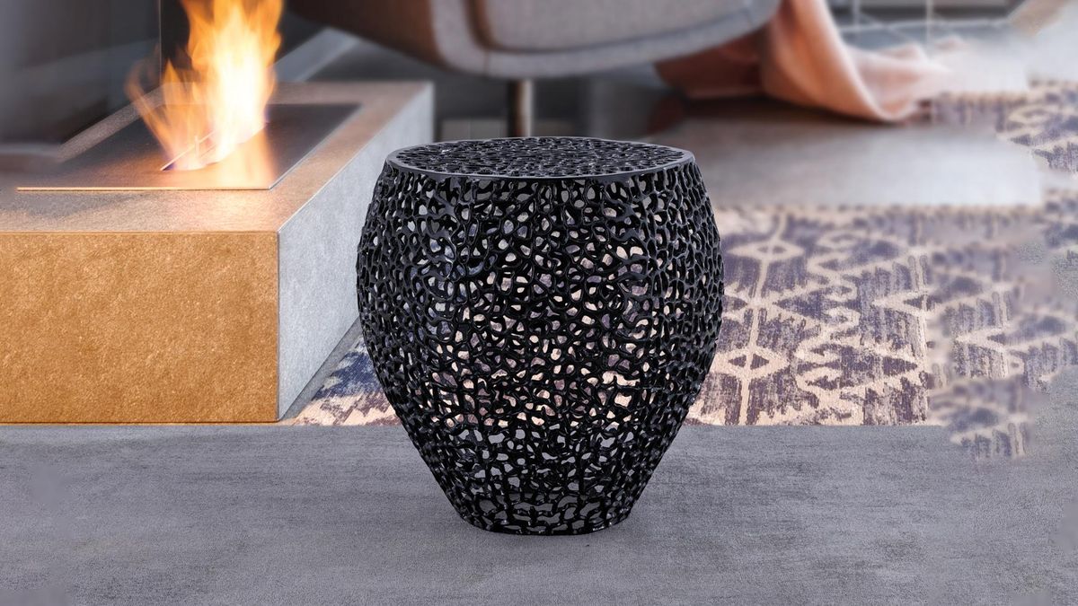 Galaxy Home ET3403-18 Coffee Table in Black - Vida Furniture (Laredo,TX)