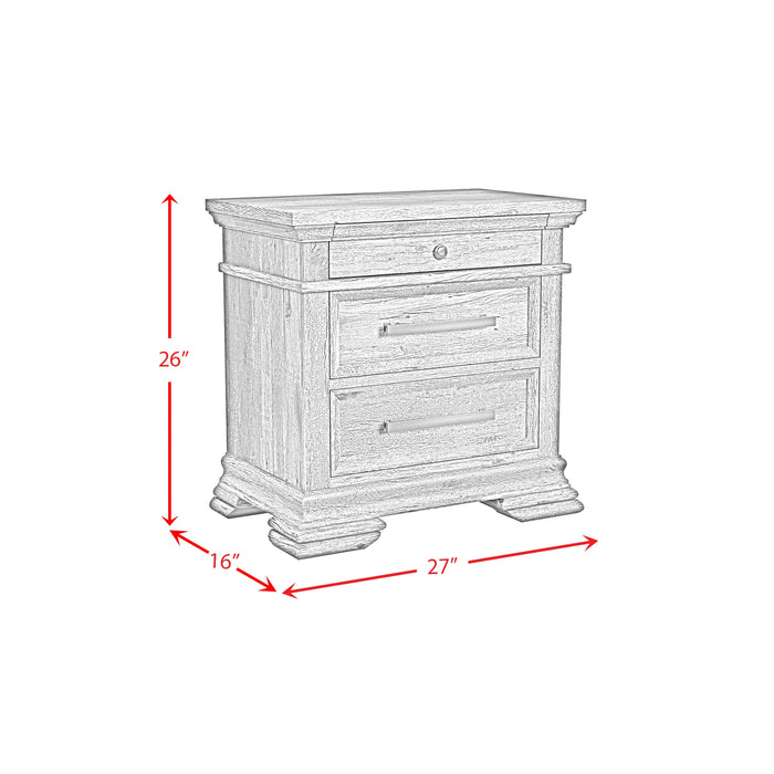 Park Ridge Panel Bedroom Set in Charcoal