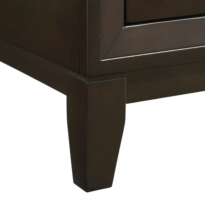 Beaumont Dresser & Mirror in Merlot