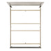 Elements International Makayla Queen Panel Bed in Natural - Vida Furniture (Laredo,TX)