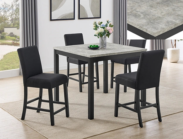 Lennon 5-Pc Counter Height Dining Set