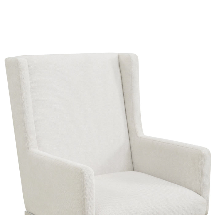 Avalanche Standard Height Dining Set in Antique White-Table and Four Chairs