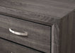 Crown Mark Akerson 6 Drawer Dresser in Grey - Vida Furniture (Laredo,TX)