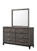 Crown Mark Akerson 6 Drawer Dresser in Grey - Vida Furniture (Laredo,TX)