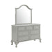 Elements International Jesse Youth Dresser in Grey - Vida Furniture (Laredo,TX)