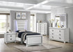 Elements International Moondance Chest in White - Vida Furniture (Laredo,TX)