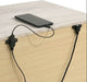 Elements International Fort Worth Nightstand in White - Vida Furniture (Laredo,TX)