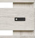 Elements International Fort Worth Nightstand in White - Vida Furniture (Laredo,TX)